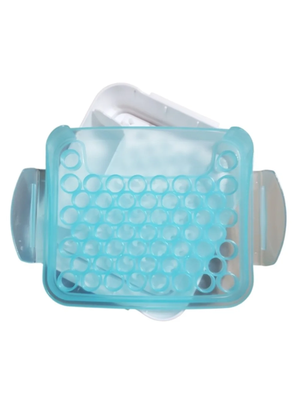 Piping Tip Saver Storage/Organizer Case Holds 55 with Secure Latch